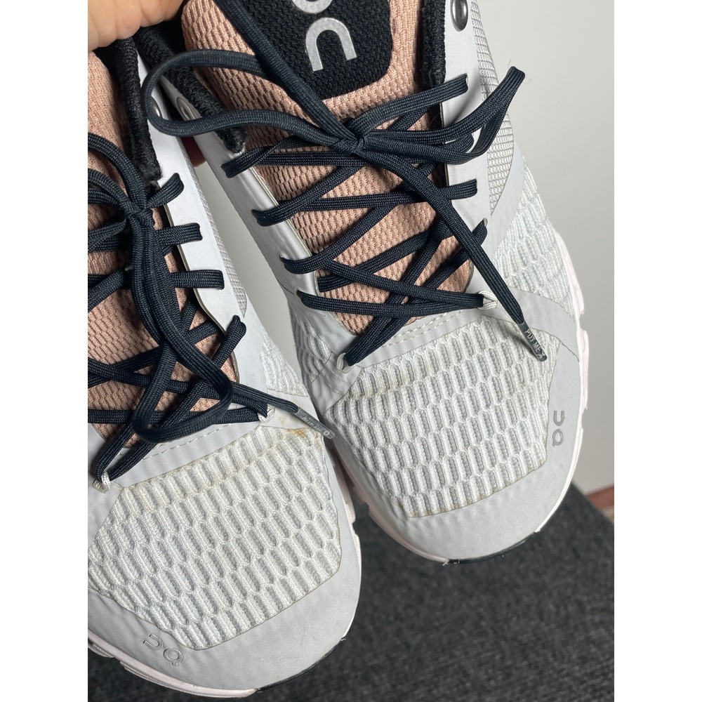 On Cloudflyer Women Running Shoes Glacier Sand Gray Tan 21.99627 Size US 9 - Picture 4 of 8